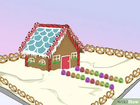 Image titled Decorate a Gingerbread House Step 17
