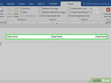 Image titled Add a Header in Microsoft Word Step 6