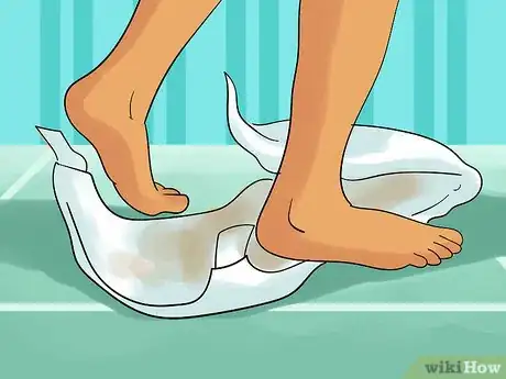 Image titled Change a Disposable Adult Diaper While Standing Step 17