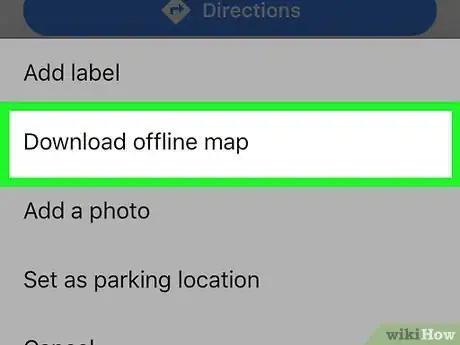 Image titled Get Offline Google Maps Directions on an iPhone Step 15