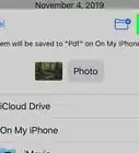 Convert a Photo to PDF on an iPhone