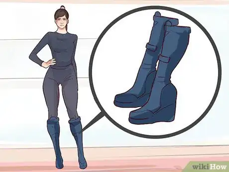 Image titled Dress up As Black Widow from Iron Man 2 Step 3