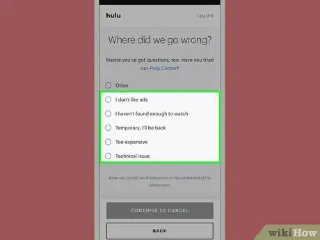 Image titled Cancel Hulu Plus Step 12
