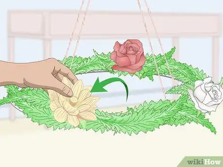 Image titled Make a Hanging Flower Chandelier Step 5