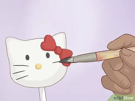 Image titled Make Hello Kitty Cake Pops Step 25