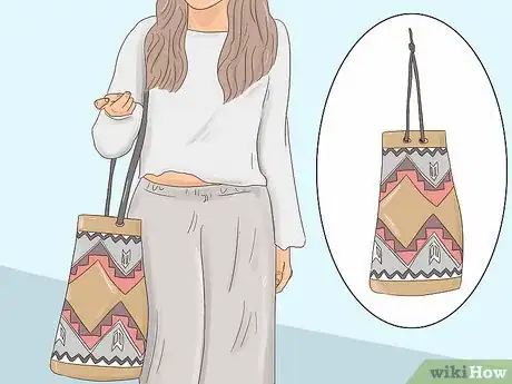 Image titled Accessorize with a Bucket Bag Step 8