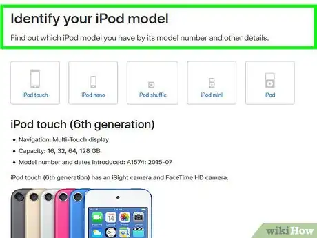 Image titled Check Your iPod's Generation Step 1