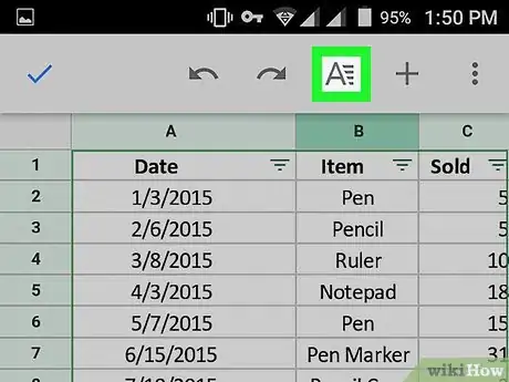 Image titled Wrap Text on Google Sheets on Android Step 4