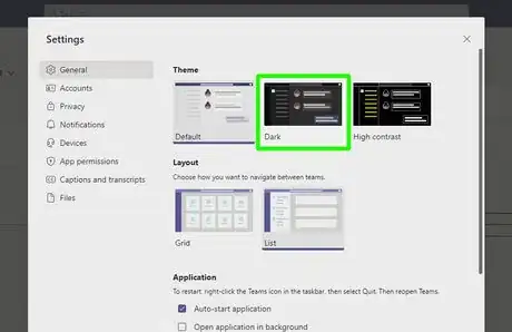 Image titled Turn on Dark Mode in Microsoft Teams Step 5