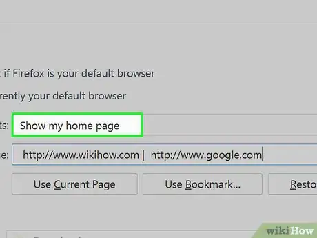 Image titled Set Up Multiple Home Pages in Firefox Step 9