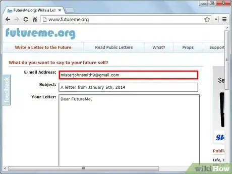 Image titled Send Email to Your Future Self with FutureMe Step 2