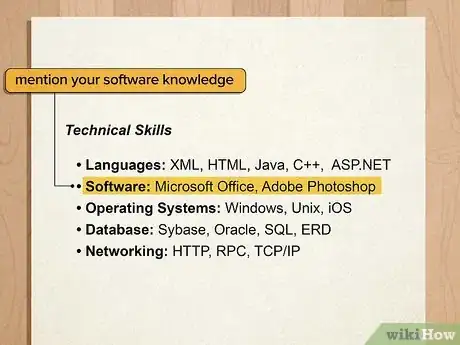 Image titled Show Technical Skills on a Resume Step 8