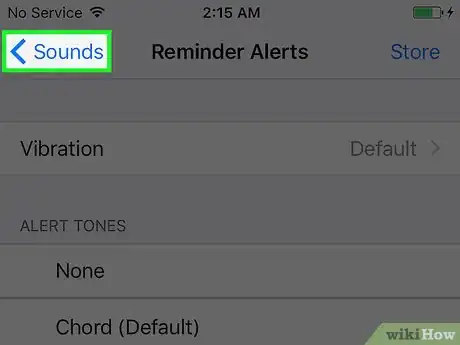 Image titled Change the Reminder Alert Sound on an iPhone Step 5