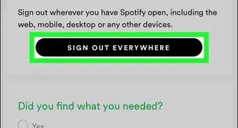 Log Out on Spotify on iPhone or iPad