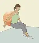 Do an Exercise Ball Squat