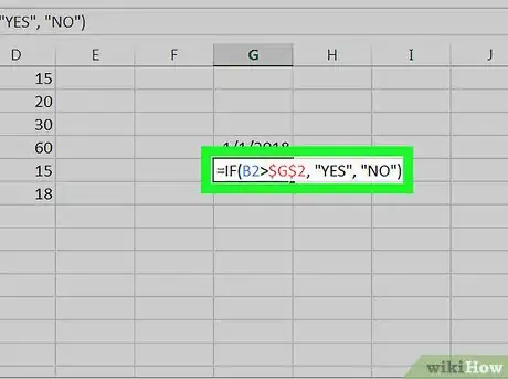 Image titled Compare Dates in Excel on PC or Mac Step 5