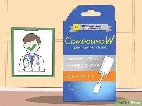Image titled Freeze Plantar Warts Step 1