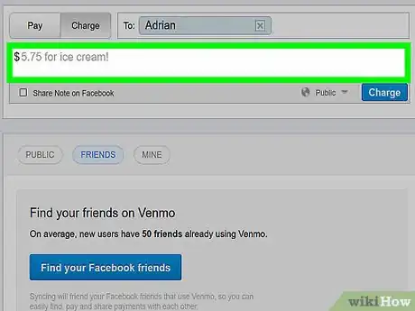 Image titled Request Money on Venmo on a PC or Mac Step 5
