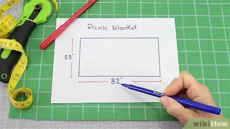 Image titled Make a Picnic Blanket Step 1