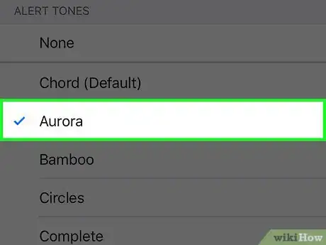 Image titled Change the Reminder Alert Sound on an iPhone Step 4