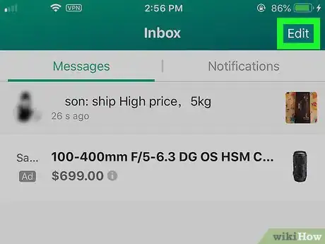 Image titled Delete Messages on OfferUp on iPhone or iPad Step 4