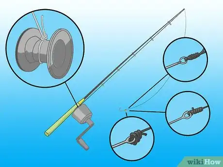 Image titled Use a Fishing Rod Step 2