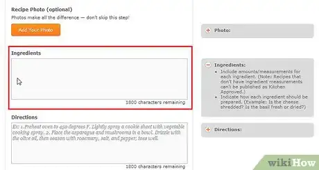 Image titled Submit a New Recipe to the Allrecipes Database Step 7