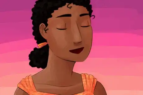 Image titled Relaxed Woman Talking.png