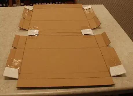 Image titled Tape small flaps down as shown.