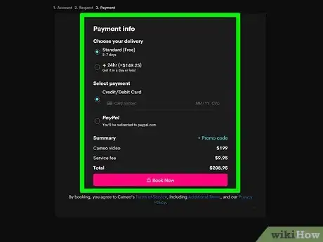 Image titled Order a Celebrity Message on Cameo Step 5