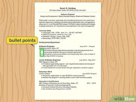 Image titled Write an Entry Level Resume Step 8