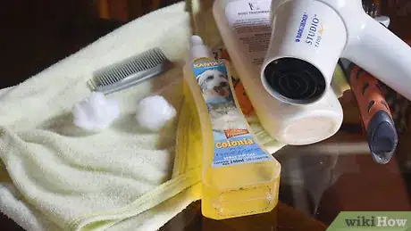 Image titled Bathe a Small Dog and Keep Him Calm Step 2