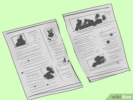 Image titled Make Photo Frames Out of Newspaper Step 1