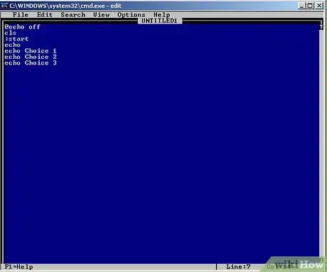 Image titled Create Options or Choices in a Batch File Step 11