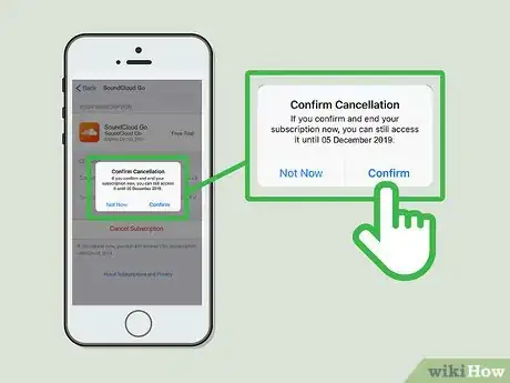 Image titled Cancel a SoundCloud Subscription on iPhone or iPad Step 9