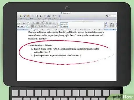 Image titled Draft a Reseller Agreement for Photographs Step 8