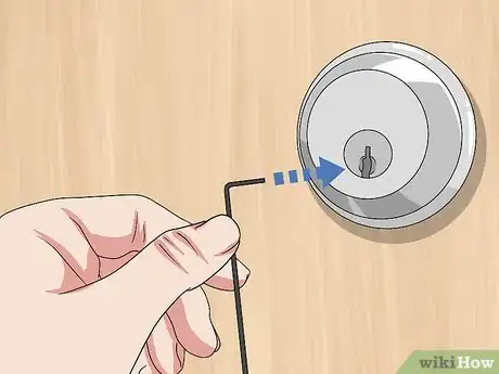 Image titled Open a Locked Door with a Bobby Pin Step 6