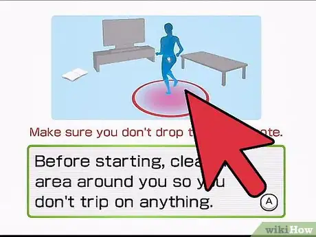 Image titled Jog on Wii Fit Step 3