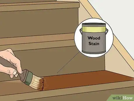 Image titled Stain Stairs Step 14