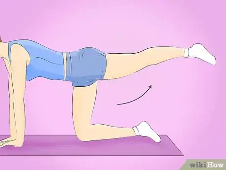 Image titled Do the Bird Dog Exercise Step 2