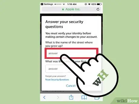 Image titled Change Apple ID Password on iPhone Step 10