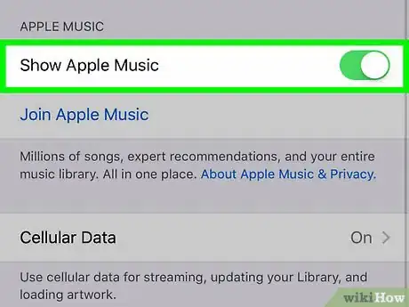 Image titled Turn on Apple Music on an iPhone Step 3