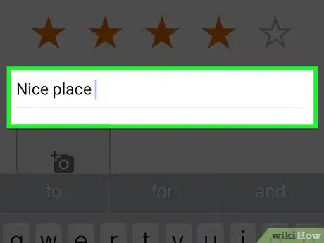 Image titled Write Reviews on Google Maps on an iPhone Step 9