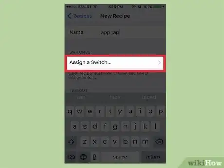 Image titled Add Switch Control Recipes on an iPhone Step 9