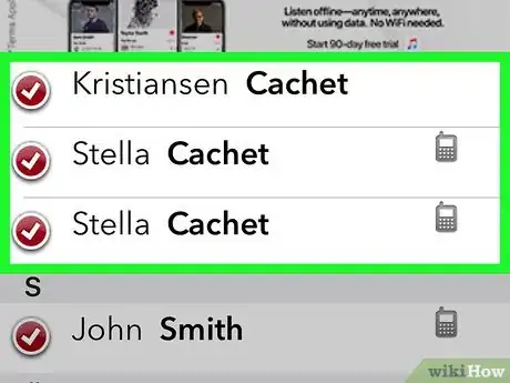 Image titled Delete Multiple Contacts on iPhone Step 5