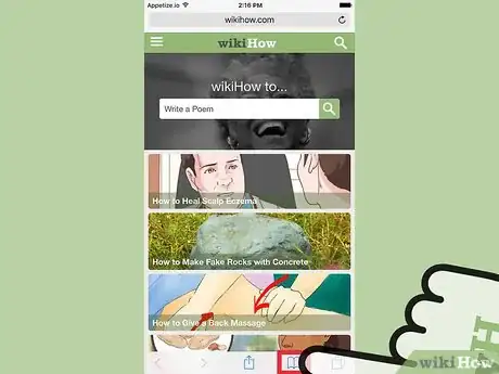 Image titled Make Bookmarks in Safari for iOS Step 9