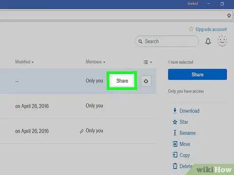 Image titled Share Folders on Dropbox Step 4