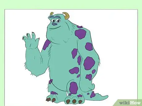 Image titled Draw Sully from Monster's Inc Step 10
