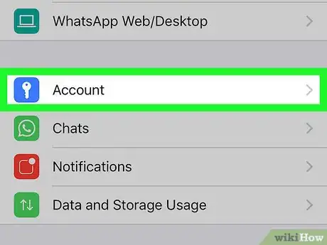 Image titled Set Up Two‐Step Verification for WhatsApp on iPhone or iPad Step 3