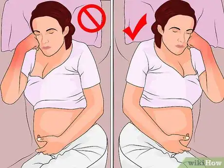 Image titled Lie Down in Bed During Pregnancy Step 6